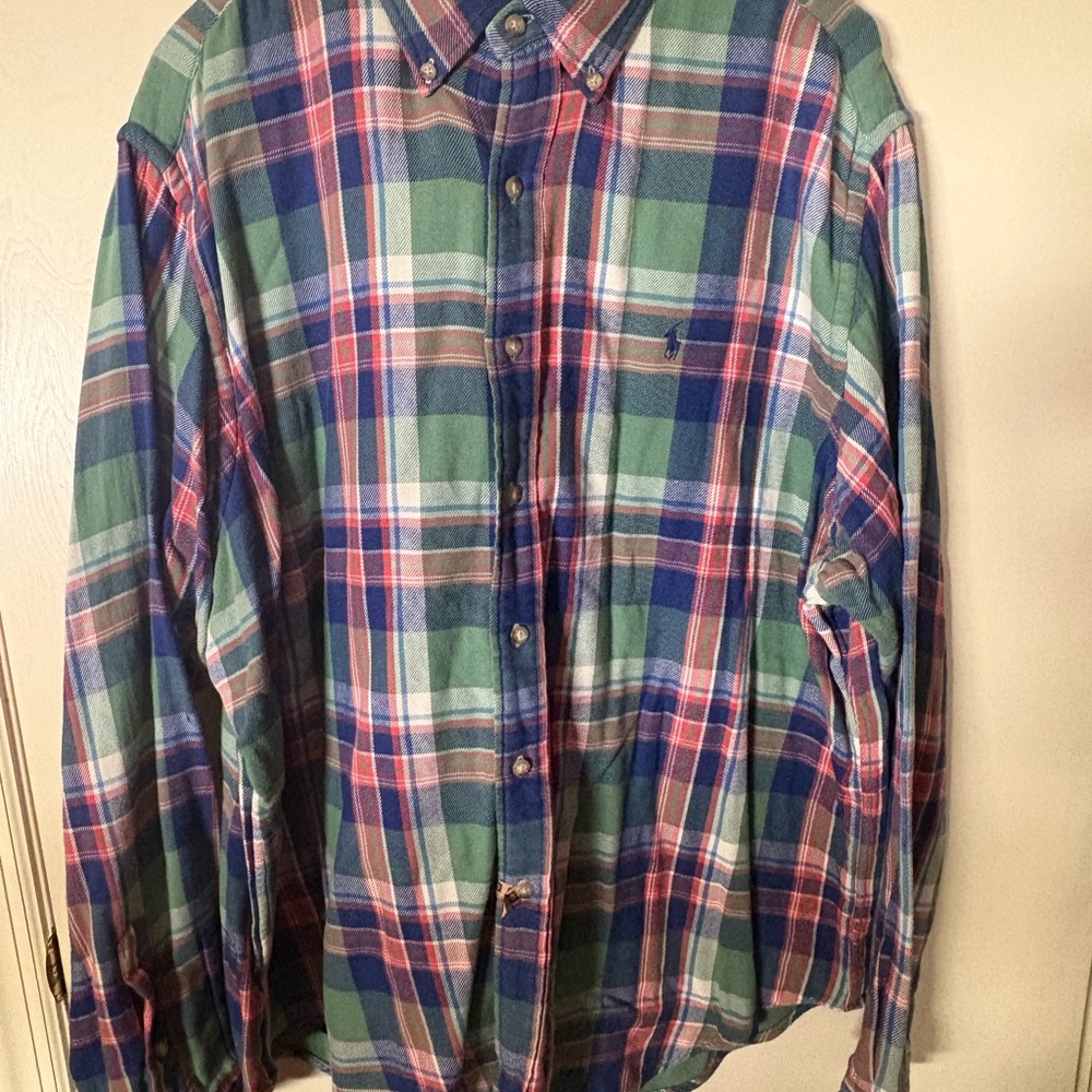 Ralph Lauren Multicolor Plaid Casual Shirt